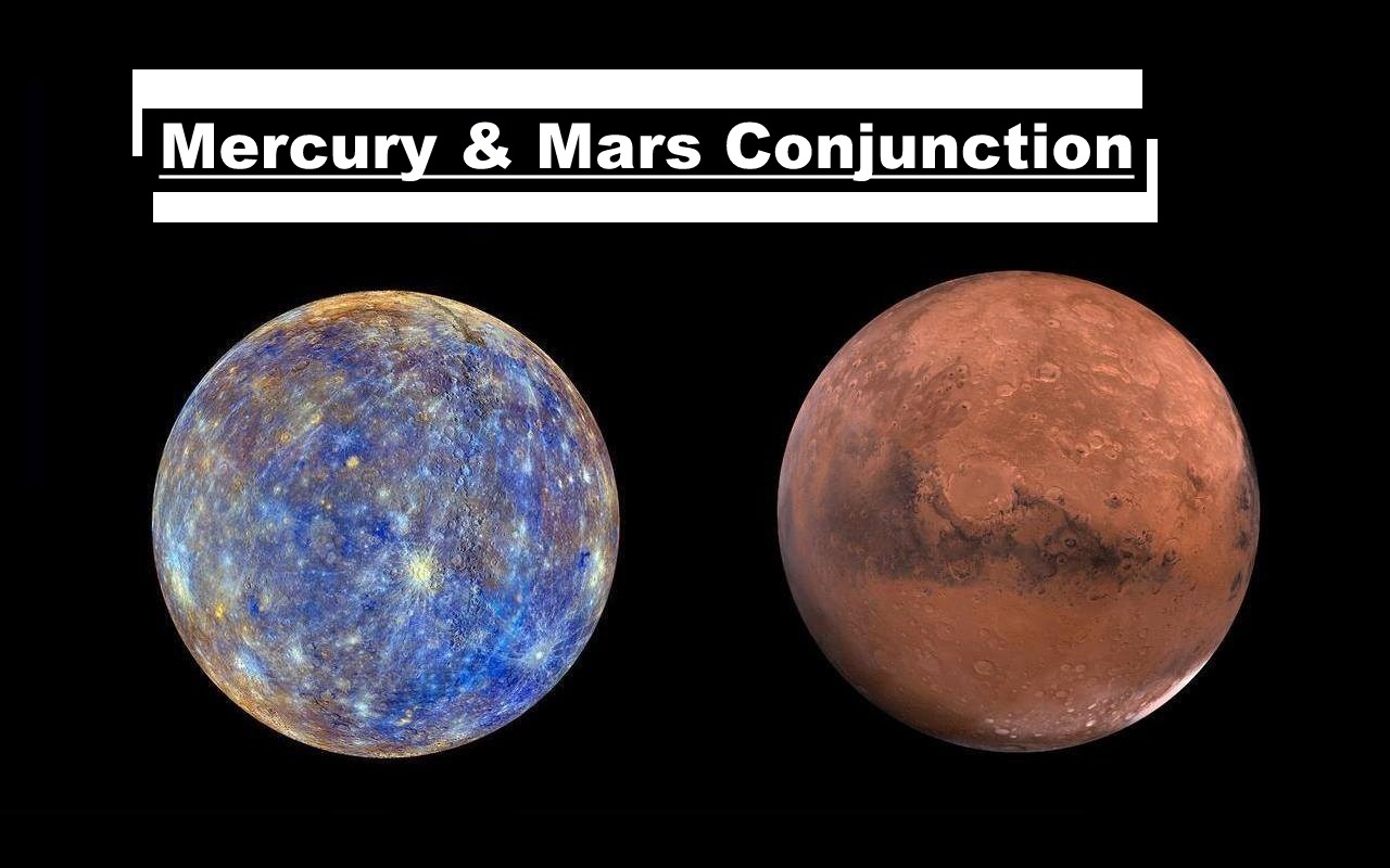 Mercury & Mars Conjunction Budh Mangal Yuti Vedic Raj Astrology