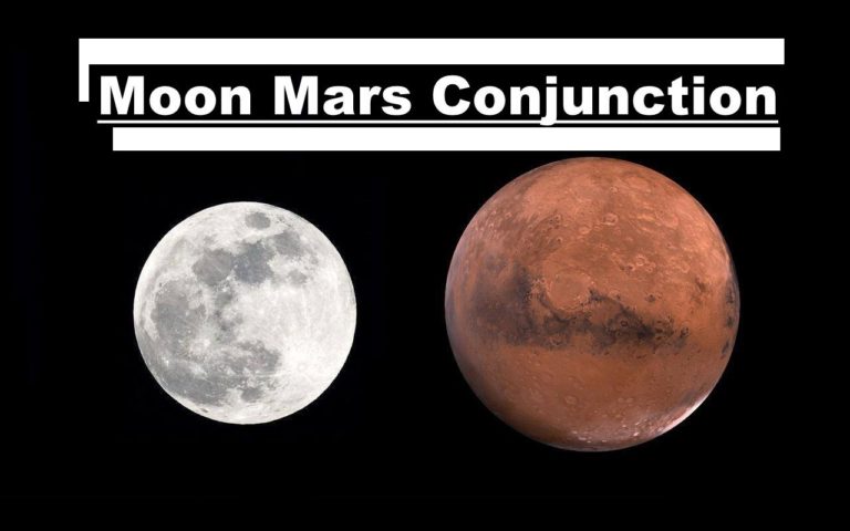 Moon & Mars Conjunction