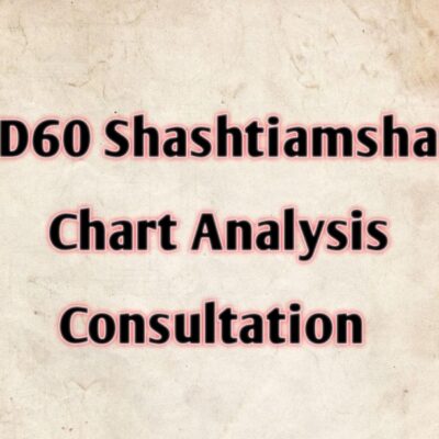 D60 Shashtiamsha Chart Analysis Consultation