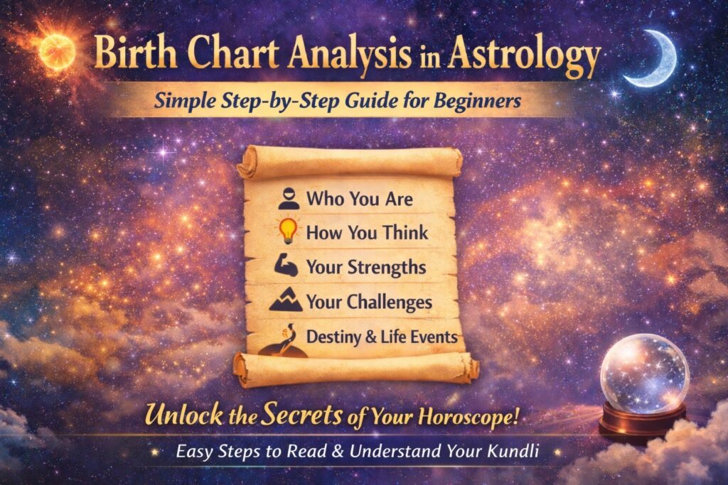 Birth Chart Analysis Made Easy: Simple Step-by-Step Astrology Guide